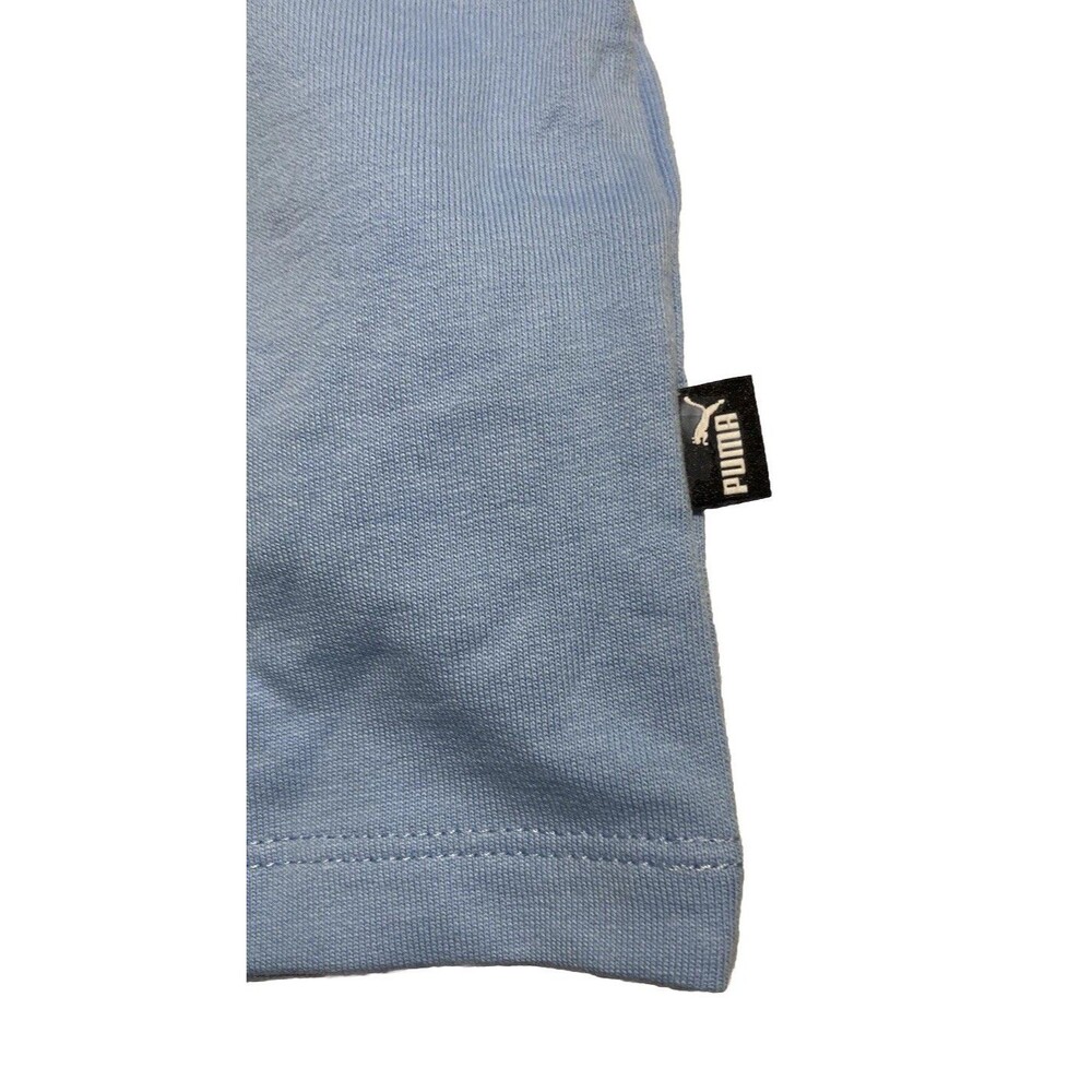 NEW PUMA Women's Summer Splash Cropped Hoodie Day Dream Blue Size Small - Picture 3 of 8